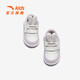 ANTA children's sports shoes, baby girls' shoes, 2025 new winter biscuit rabbit life sneakers, toddler shoes, girls' shoes, ivory white/clear gouache/dry rose-2 23