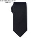 North Martin simple silk tie men's formal business workplace daily tie without tie clip black silk 7cm wide