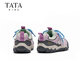 Tata (TATA) children's shoes children's sports shoes 2026 spring new boys casual versatile moral training shoes rubber outsole outdoor shoes TT6121 purple 37