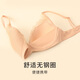 Jinsanta Silk Wire-Free Push-Up Bra Breathable, Comfortable, Thin Lace Thin Underwear Monsoon Blue 70B