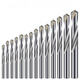 German imported tungsten steel alloy drill bit, stainless steel special twist drill bit for drilling steel, super hard spring steel angle cast, addictive drill 3.0mm 1 piece