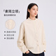 Colorless and odorless 26th spring new product, cotton-feel stand-up collar, simple design, long-sleeved shirt, women's top, gray apricot L (38)