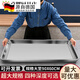 Tuojin stainless steel rectangular tray household square plate steamed rice plate fish plate vegetable plate dumpling plate iron plate barbecue plate special extra thick 90x60x10cm