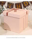 Birthday gift box super size empty box for girlfriend pink box box-like gift box 40*40*30 pink gift box empty box no
