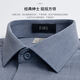 Shanshan (FIRS) bamboo fiber short-sleeved shirt men's business casual summer elastic non-iron solid color shirt