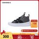 Converse Converse All Star children's shoes for boys and girls low-top canvas shoes winter new children's all-match casual shoes gray 28 recommended foot length 17cm