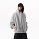 OEMG heavy cardigan sweatshirt men's spring and autumn casual hoodie sports loose color-blocked casual top versatile jacket dark gray high quality XL recommended 110-130Jin Jin equals 0.5 kg