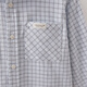 MARC&JANIE Mark Jenny plaid album boys' breathable hemp shirt 2026 spring new style 560278 blue plaid 110 (recommended height 101-110)