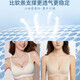 MOXTOC seamless underwear for women with small breasts, thin style, push-up, anti-sagging, push-up, breathable, wire-free bra, foundation skin, single underwear 2XL = recommended 40/90ABC, light and thin, small air conditioner, 0.8cm thin