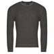 Armani (ARMANI EXCHANGE) men's versatile knitted sweater gray round neck autumn and winter dad can wear long-sleeved pullover 2026 gray S (EU)