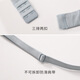 Jinsanta Silk Wire-Free Push-Up Bra Breathable, Comfortable, Thin Lace Thin Underwear Monsoon Blue 70B
