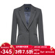 G2000 multi-faceted elastic G2000 women's clothing mall new business formal wear comfortable suit trousers and skirt delivery brooch/elastic soft-dark gray slim S/34