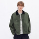 Gxgjeans men's multi-color American retro airplane button workwear lapel jacket for men 26 spring new arrival dark green pre-sale on February 17th S (165)