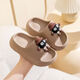 Children's slippers EVA slippers for boys and girls in summer cartoon cute soft-soled thick-soled children's outdoor sandals pink cartoon people 31