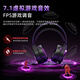 Titanium, best-selling on the whole network, THS319 electrode, 2.4G wireless Bluetooth wired, 7.1 virtual sound, four-mode headset, Chicken Delta Operation, black and red