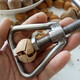 New technique nut opener, macadamia nut shell opener, fruit opener, stainless steel clip, fresh raw nut tool, nut opener, original version