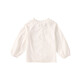 Royal Tongyuan Girls French Jacquard Shirt Spring and Autumn Long Sleeve Inner Top Middle and Large Children White 90