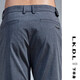 LKDL lower body summer new men's anti-wrinkle no-iron fit versatile straight business casual pants medium gray 32