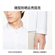 K-Boxing Men's UV Protection Casual Stand Collar Summer Jacket VKXR2188 White XS