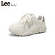 Lee children's shoes spring new children's running shoes girls fashion casual moral training shoes non-slip sports shoes for boys beige 26 recommended foot length 163mm