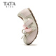 TATA children's shoes, girls' small leather shoes, spring new soft-soled shallow shoes, little girls' children's shoes, TT6139 pink 31