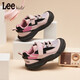 Lee Children's Shoes Spring New Children's Sports Shoes for Large Children Outdoor Non-Slip Hiking Shoes for Boys Low-top Running Shoes for Girls Pink 26 Recommended Foot Length 158-163mm