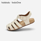 BALABALA balaOne children's shoes children's sandals girls' shoes 2026 summer new breathable casual shoes off-white 10301 28 (foot length 16.8-17.2/inner length 18.3)