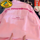 G.duck Girls' Shirt Jacket 2025 Autumn New Fashionable Girls' Spring and Autumn Tops Children's Korean Style Shirt Trendy Pink Shirt Letter Embroidered Style 120 cm Recommended Height Around 110