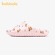 Balabala children's slippers baby slippers summer girls girls indoor home lightweight parent-child bathroom bathing big children milk powder 33 inner length 22cm (220) suitable for feet 33-34