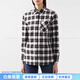 Burberry (BURBERRY) long-sleeved plaid shirt women's black gray pink black gray pink one size 04