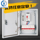 Distribution box single-phase 220v low-voltage complete set of custom-made exposed and concealed control box meter box outdoor waterproof electric box single single-phase configuration 6