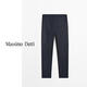 Massimo Dutti spring and summer new product 2026 men's urban simple commuting pure linen trousers 02855440 dark blue S (175/80A) (waist 75cm)
