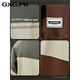 GXG.PR Diseño de costura con sentido, color contrastante, sudadera para hombre, otoño e invierno, cuello redondo suelto, camisa de manga larga, marca de moda estadounidense, top atractivo, gris, verde, M, peso adecuado 100-120 Jin Jin equivale a 0,5 kg