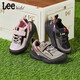 Lee Children's Shoes Spring New Children's Sports Shoes for Large Children Outdoor Non-Slip Hiking Shoes for Boys Low-top Running Shoes for Girls Pink 26 Recommended Foot Length 158-163mm