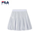FILA Children's Clothes Short Skirt 2026 Summer New Style Girls Medium Waist Loose Flower Bud A-Line Skirt Cold Stone White-WT 140
