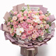 Airi Flowers intra-city express delivery giant bouquets of roses, birthday flowers, date flowers for girlfriends, gifts for besties, pink snow mountain purple roses with hydrangea, butterfly orchids and platycodon mixed large bouquets