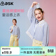ASK JUNIOR children's shirt 2026 spring medium and large children's lace stitching plaid long-sleeved jacket girls fashion tops