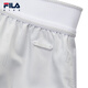 FILA Children's Clothes Short Skirt 2026 Summer New Style Girls Medium Waist Loose Flower Bud A-Line Skirt Cold Stone White-WT 140