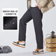 Camel (CAMEL) men's woven casual pants men's winter velvet warm elastic water-repellent soft shell long pants M14CD05630