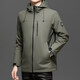 K-Boxing Men's Wear (K-Boxing) Middle-aged Outdoor Jacket Men's Jacket Winter Lightweight Wool Down Jacket Thickened Cotton Jacket Loose Cotton Jacket Men 802202 Light Gray L
