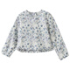 Haqi children's clothing spring and autumn children's tops Korean style floral fungi long-sleeved shirt girls spring clothing 2026 new girls floral 110