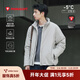 RESTICK Nuanyu 133G black label P cotton jacket winter PrimaLoft minimalist stand collar jacket light gray M