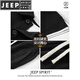 JEEP SPIRIT casual suit men's spring and autumn new loose long-sleeved lapel POLO. Shirt sweatshirt two-piece set light gray-suit JPTZ07 style M 90-110Jin Jin equals 0.5 kg