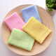 Plantain dish towel household kitchen non-stick cleaning towel small rag towel no-wash dish cloth five pack 26*26cm28g random color