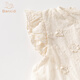 Banxidi girls dress summer dress 2026 new style baby princess dress one-year-old dress summer children's mesh skirt beige size is too small, take the card size and go up one size 80