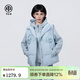 TCH sweatshirt suit for women 25 years autumn and winter fashion hot diamond simple style versatile temperament elegant style three-piece set blue M 100-120Jin Jin equals 0.5 kg