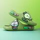 Children's slippers boys summer boys' slippers new non-slip indoor home soft bottom kids green 17 cm inner length size 24-25
