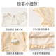 Banxidi girls dress spring 2026 new style baby princess dress suit one-year-old dress spring and autumn children's skirt beige 90