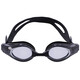 YINGFA myopia swimming goggles casual large frame anti-fog water glasses ok3800af can have different degrees for left and right eyes, black 300 degrees