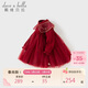 David Bella children's dress girls Chinese style mesh plus velvet skirt women's autumn and winter skirt